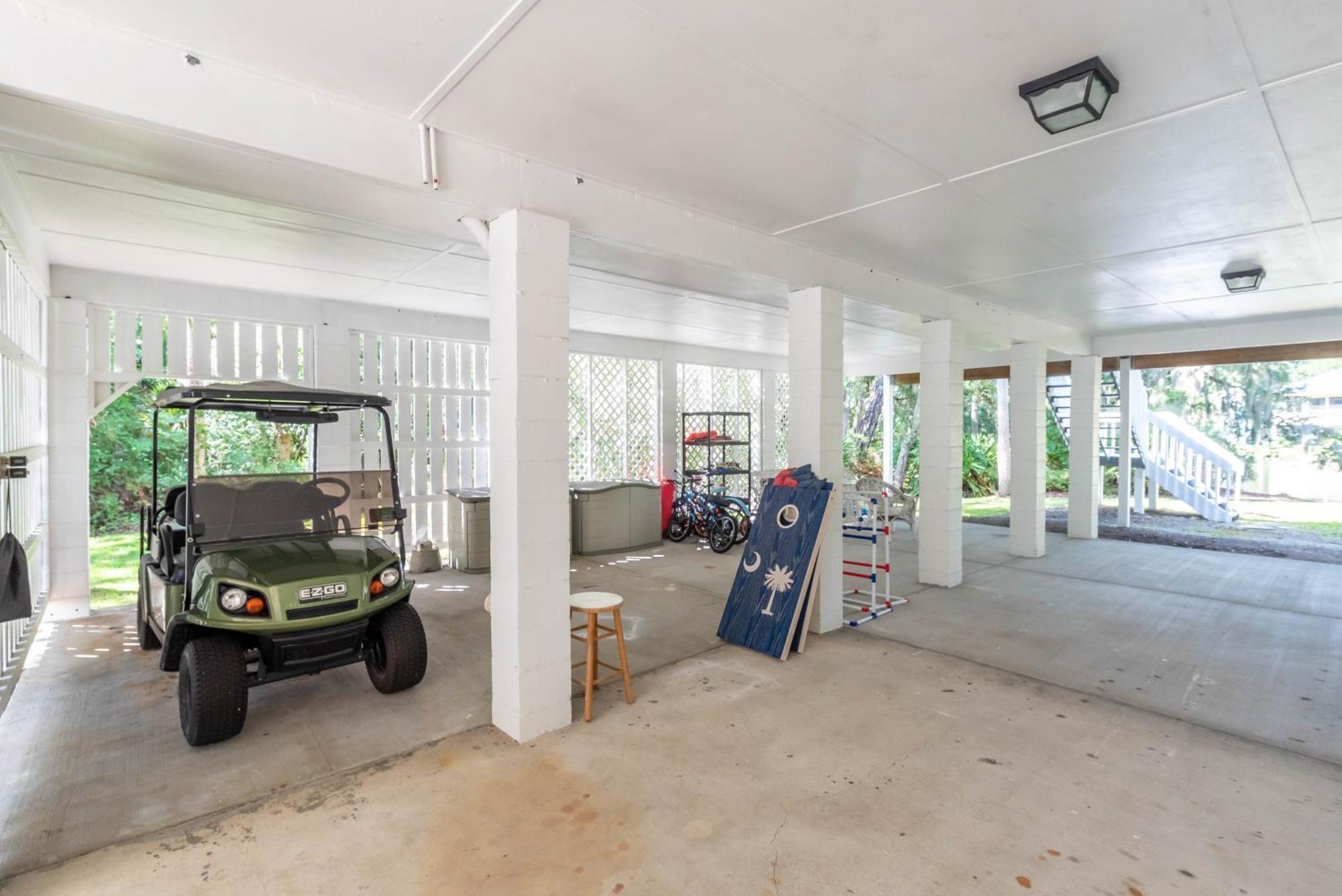 New Listing! Sleeps 10 On Harbor Island - Golf Cart Available For Rent Villa Bagian luar foto